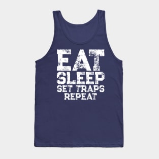 Eat Sleep Set Traps Repeat Tank Top